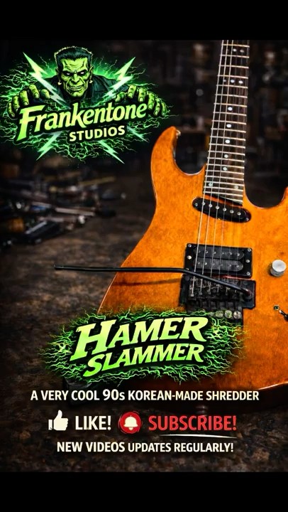 Why 90s Hamer - Korean Guitars Are So Underrated (Slammer) - YouTube