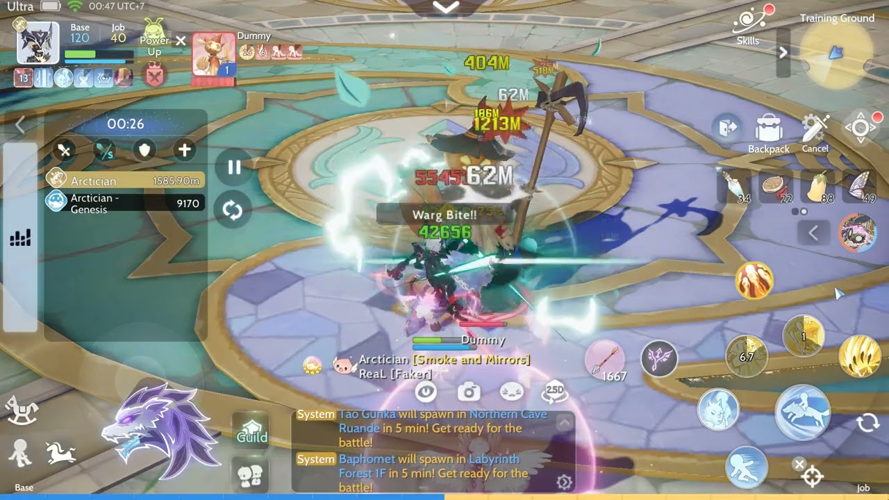 WARG build type ranger ragnarok origin SELF buffs only