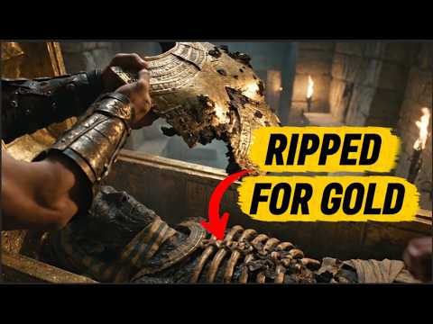 Ancient Tomb Robbers Ripped The Gold Off This Mummy | Here&;s What They Found!