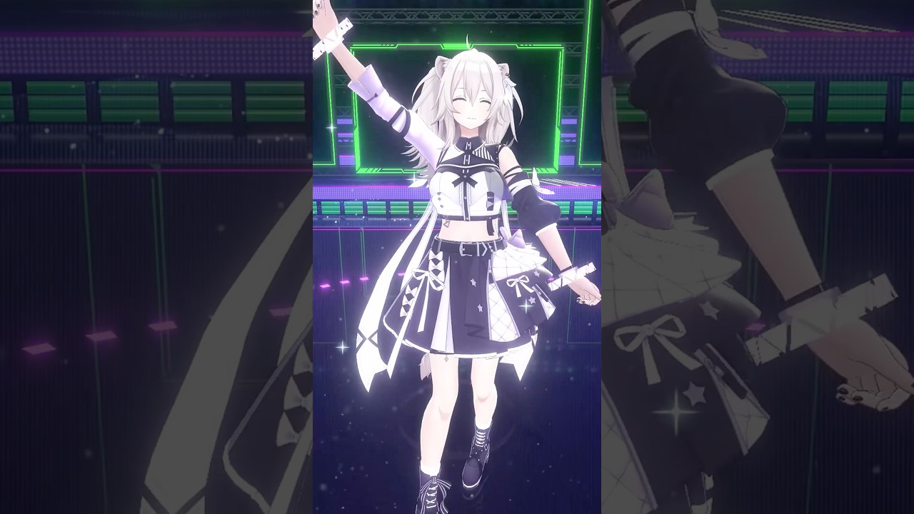 革命道中 / アイナジエンド✨踊ってみた #shorts #vtuber #dance #革命道中 #hololive【獅白ぼたん】