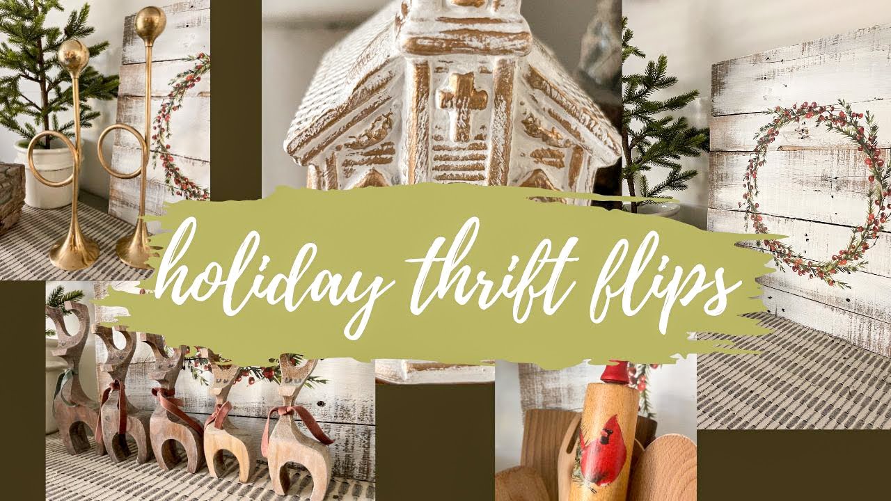 Create Your Own Cozy Christmas | DIY Christmas | 5 Upcycled Projects
