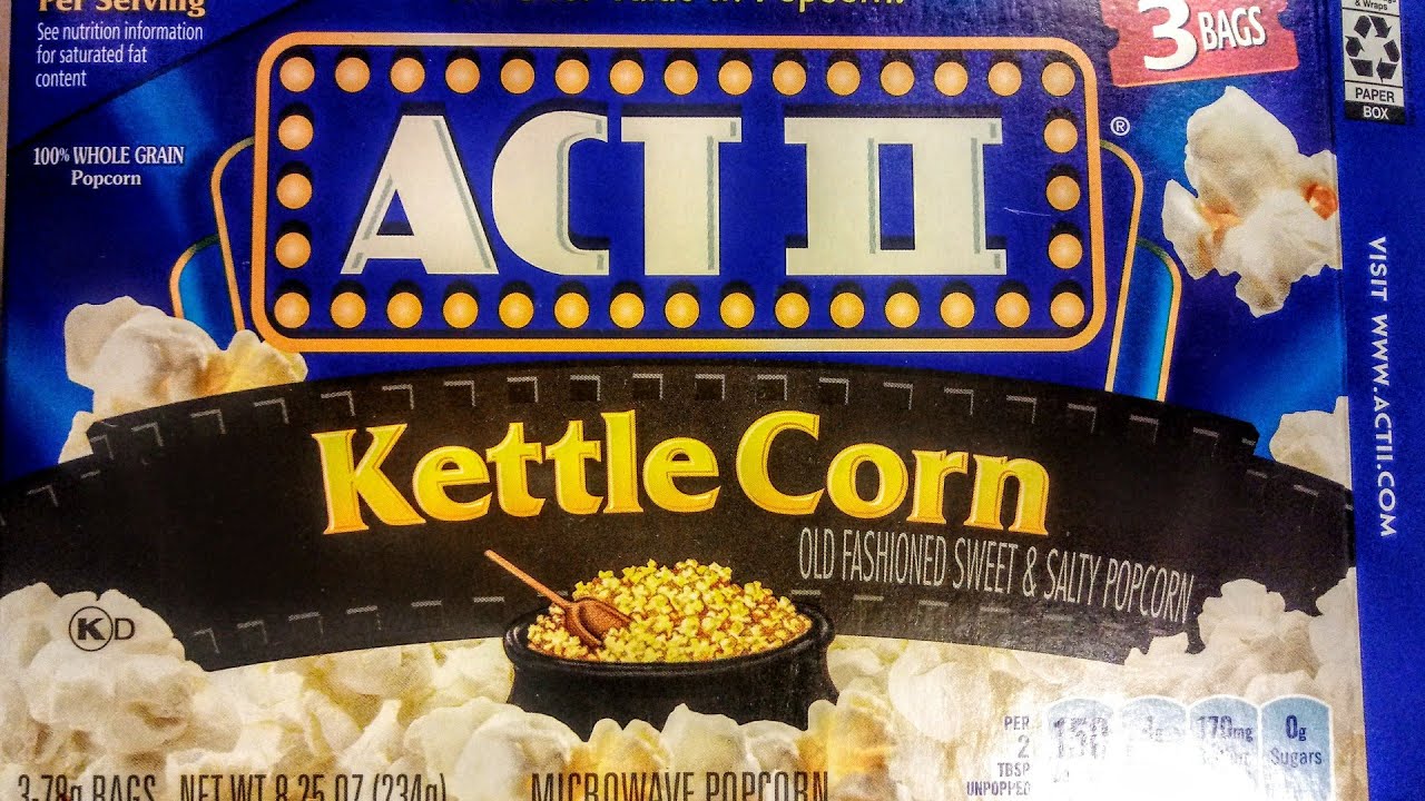 Act 2 Kettle Corn YouTube