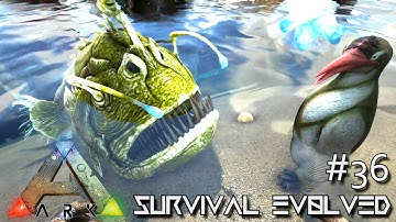 ARK: Survival Evolved -NEW UPDATE TAMING  KAIRUKU & ANGLER FISH!!!  [Ep 36] (Server Gameplay)