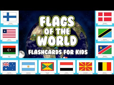 Flag ng Mundo Flashcards [ 190 + Bansa ]