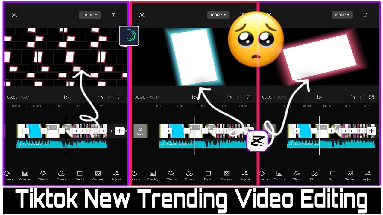 How to Tiktok New Trending Short Video Clip & Photo Animation Edit In ...