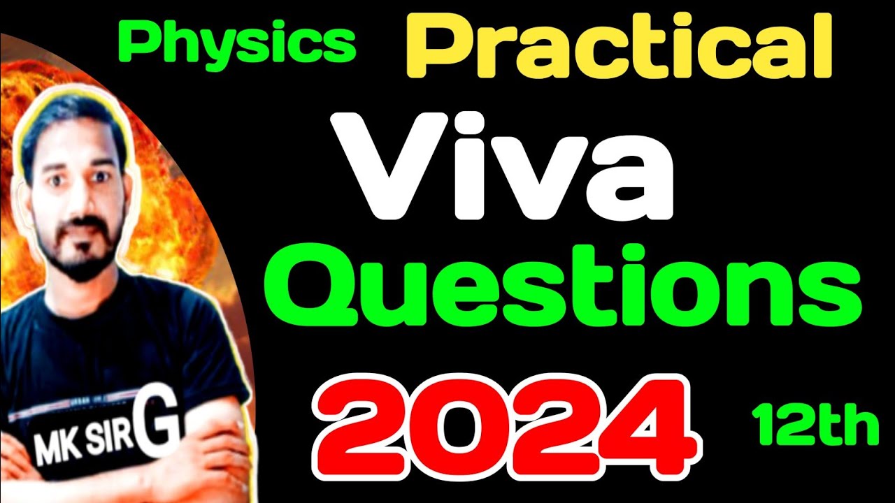 physics practical viva questions class 12 YouTube