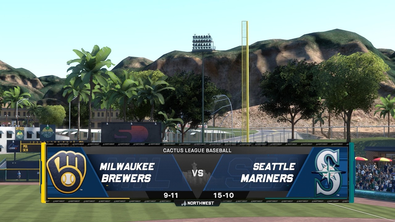 Milwaukee Brewers @ Seattle Mariners | Spring Training [#1] | MLB The ...