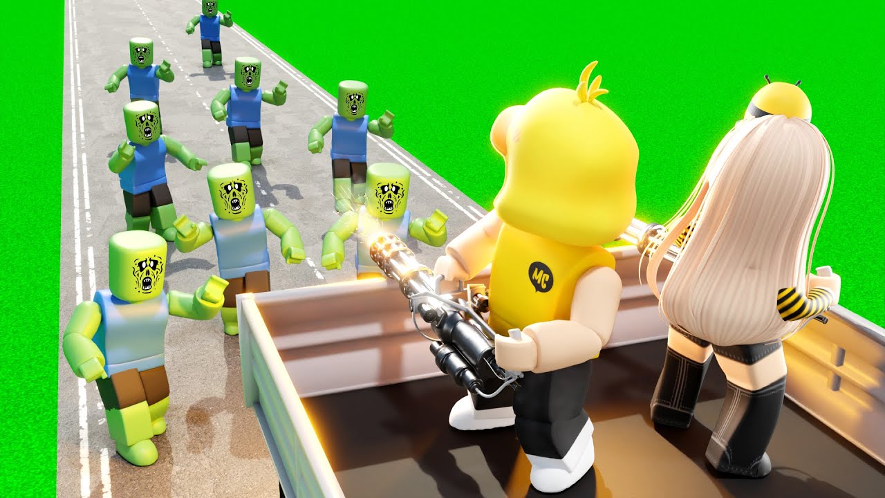 WOW! Naik Mobil Sambil Tembak Zombie!