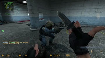 Counter Strike Source : better ragdoll showcase