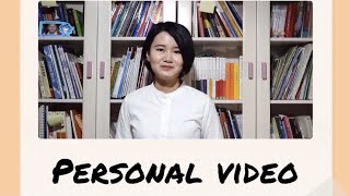 Sharon Liu's personal video for HKU