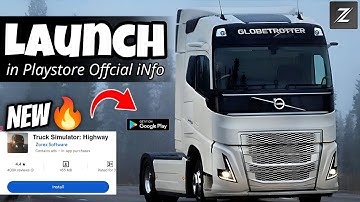 TRUCK SIMULATOR HIGHWAY OFFCIAL RELEASE On PLAYSTORE | NEW GAME READY 🤯🔥