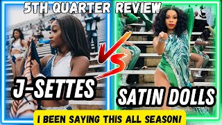 Its All About The Minor Details! | J-Settes VS Satin Dolls 5th Quarter Review 2024 | LTD W/Dez