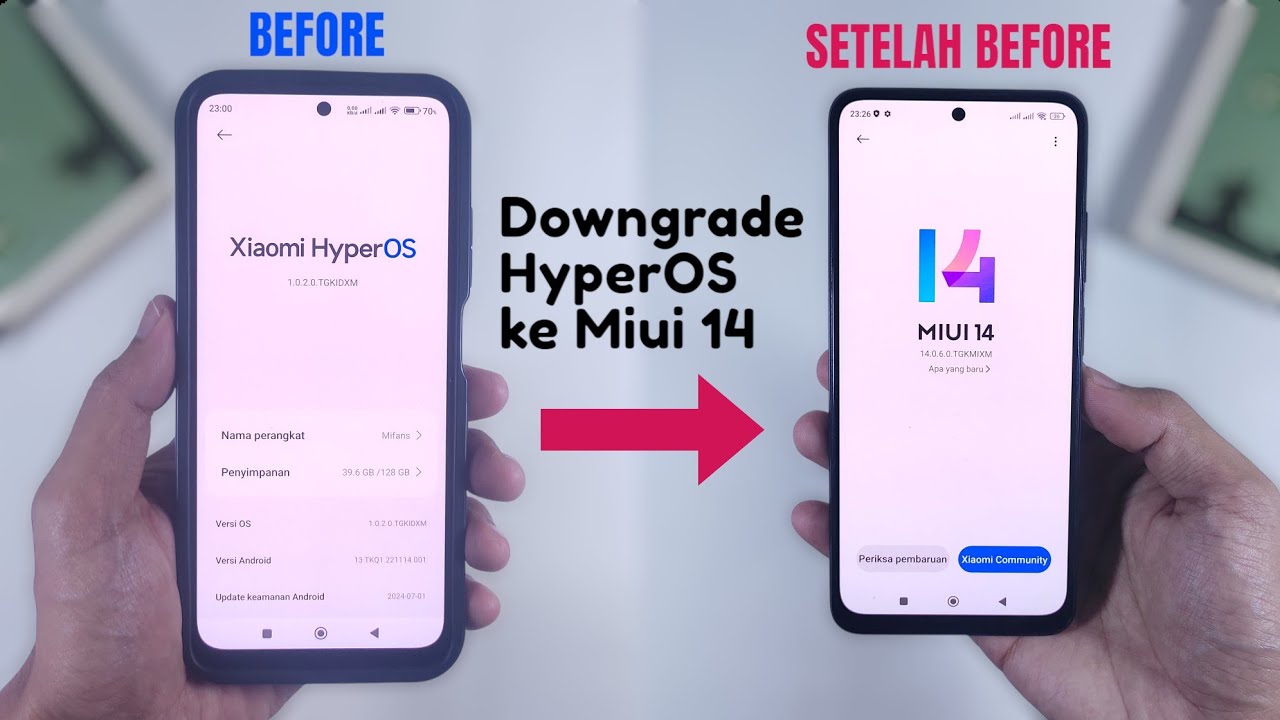 Cara Downgrade dari HyperOS ke MIUI 14 Juni 2025