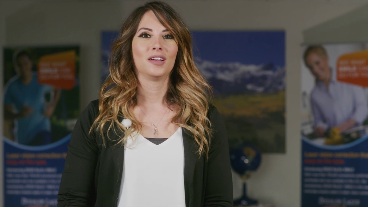 1st patient in USA to have SMILE Laser Vision Correction: Testimonial Kierra Montano, Denver, CO.