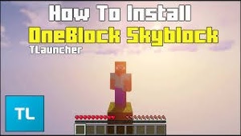 HOW TO INSTALL MINECRAFT SKYBLOCK ONEBLOCK! Minecraft Java 1.16