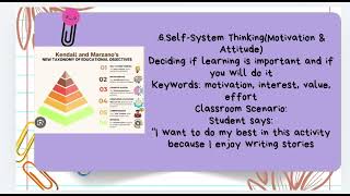 New Taxonomy of Educational Objectives