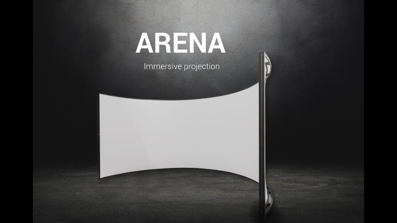 Arena -The Screenline cylindrical screen for total immersion ...