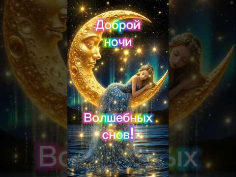Доброй ночи! Волшебных снов! #shorts
