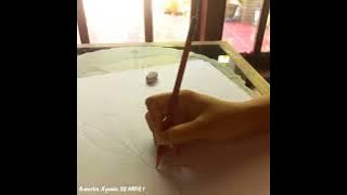 Arsiran Nyamuk 3D || Ujian Praktek Seni Rupa