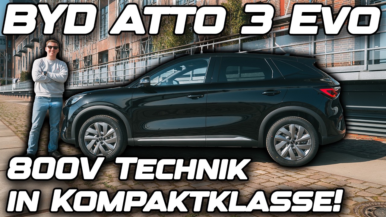 NEUER 2026 BYD Atto 3 Evo ab 44.990€ (800 Volt, 313 PS) | Jetzt wird es ernst!