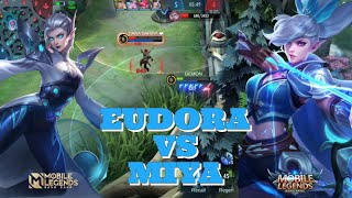 The Fierce Battle Between Eudora Vs Miya Eudora Meresahkan Mobile Legends Bang Bang