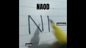 NAOD Name Logo Comment Your Neme Viral Shorts 