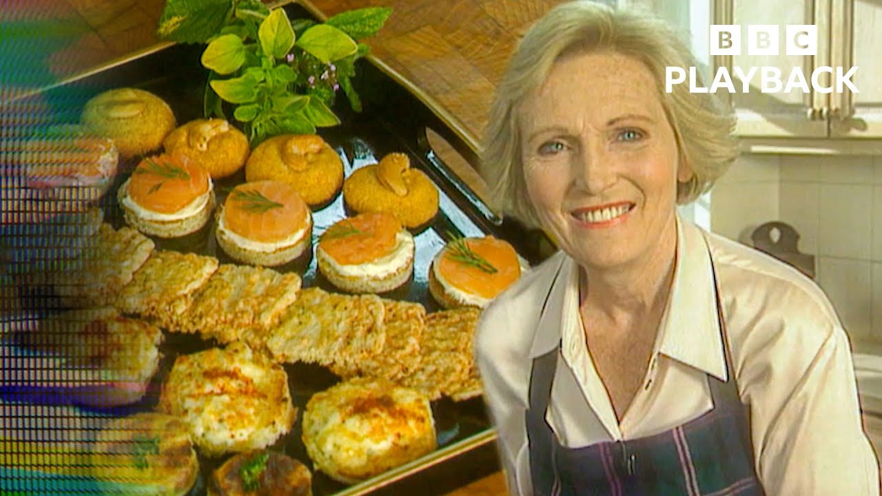 Mary Berry's Delicious NYE Snacks! | Mary Berry at Home | BBC Playback