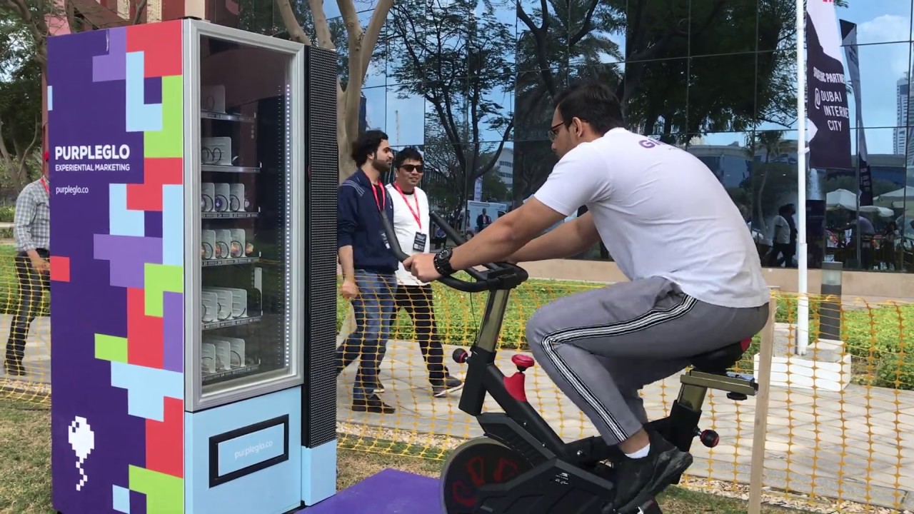 PurpleGlo - Bike powered Activations