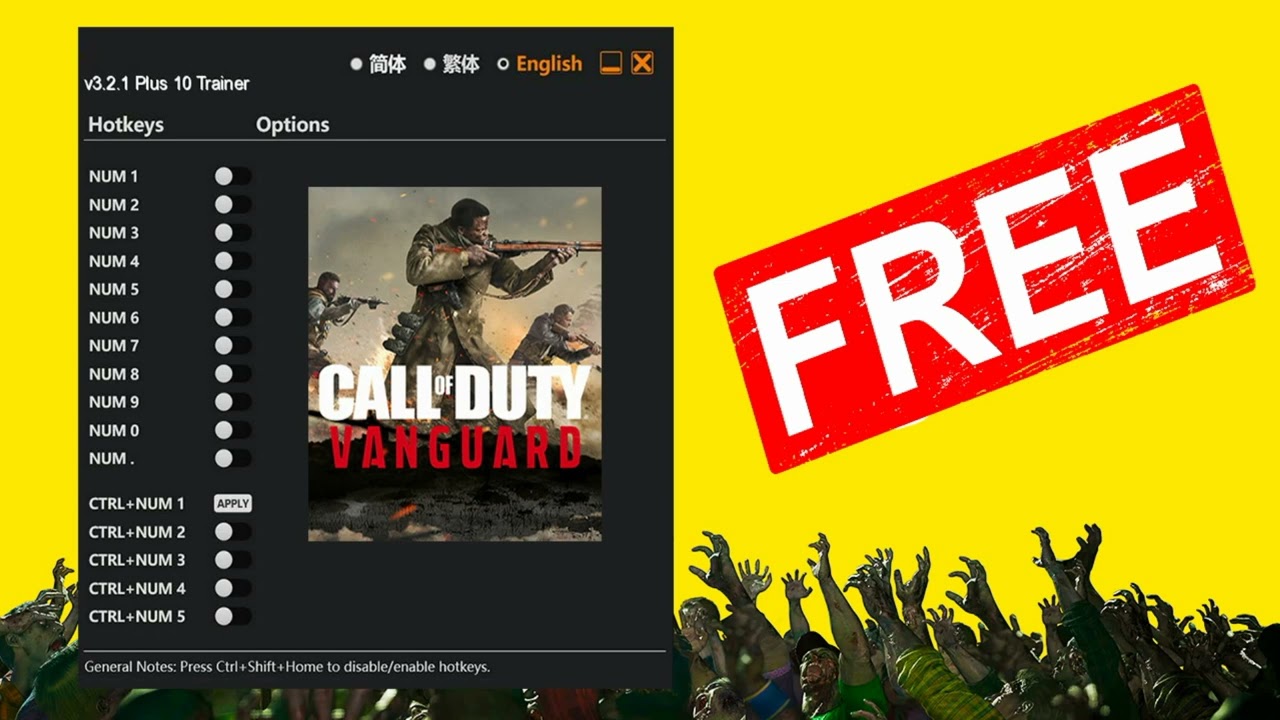 Call of Duty Vanguard Trainer - PC Game Cheats and Trainers