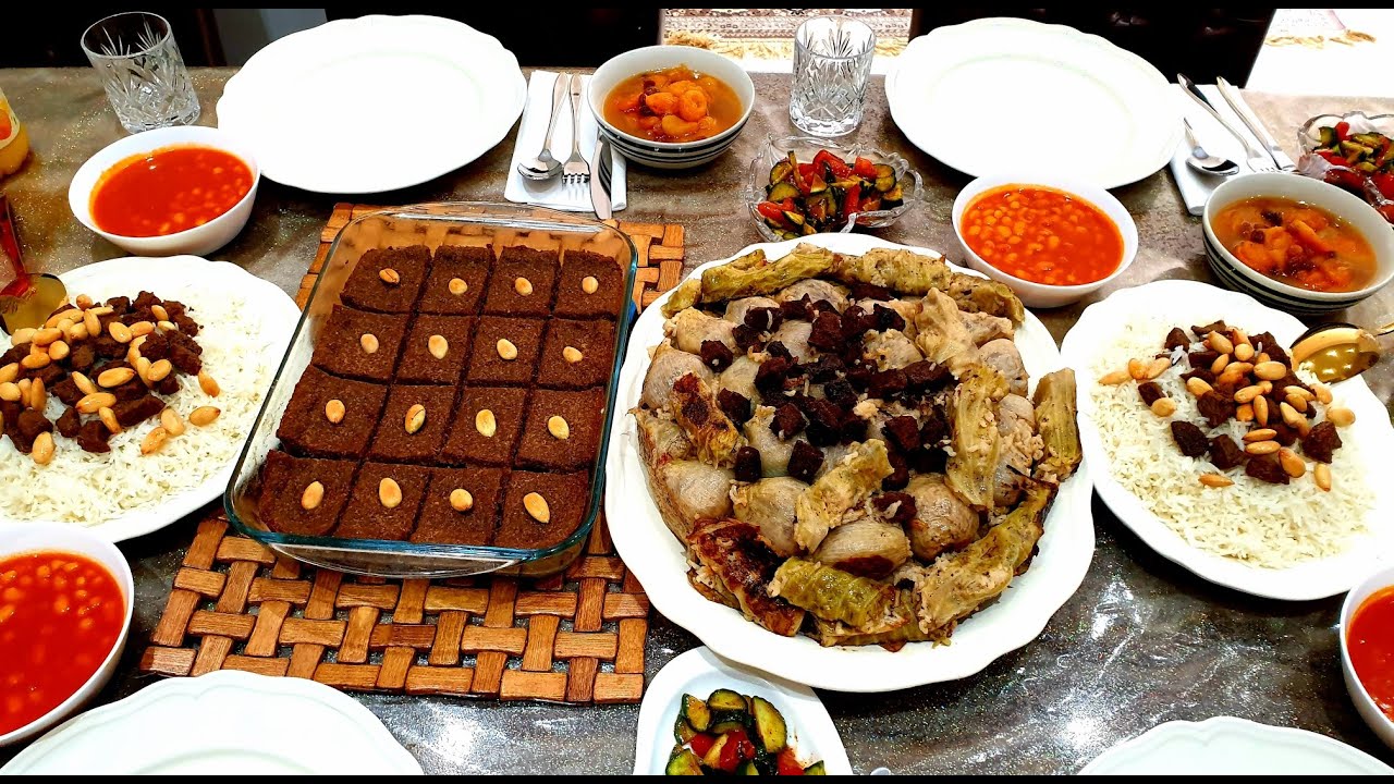 دولمه به تامى گيپه/ تامى سه رو پى له گه ل خواردنى جه ژنى قوربان( دولمة بطعم الپاچة في اول يوم العيد)