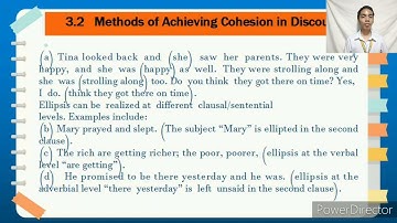 STYLISTICS Part 2 Module 2 Unit 4 (Cohesion and Coherence)