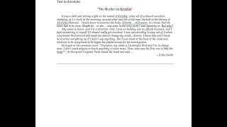 Active Reading Demonstration Video