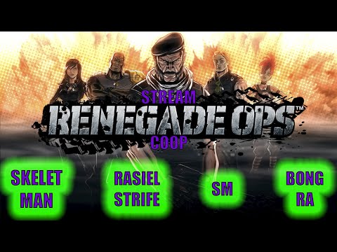Renegade Ops прохождение в коопе с Rasiel Strife, SM, Bong Ra. | STREAM