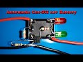 Automatic Cut-Off 12v Battery Charger Circuit