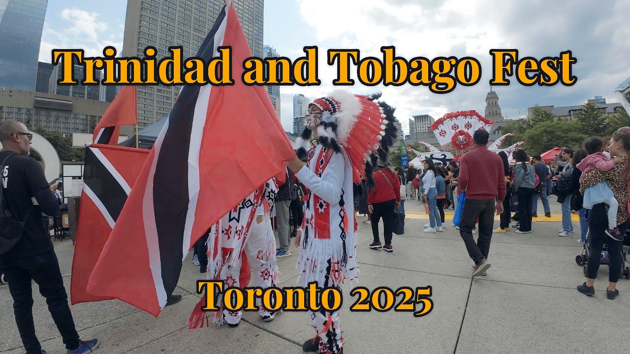 [4K] 🇨🇦 Toronto Street Celebration 2025 |🇹🇹 Trinidad & Tobago, Caribbean Fest: Culture, Dance, Food