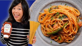 🍝KETCHUP Spaghetti Napolitan -- easy 30-minute pantry meal | Pantry Eats