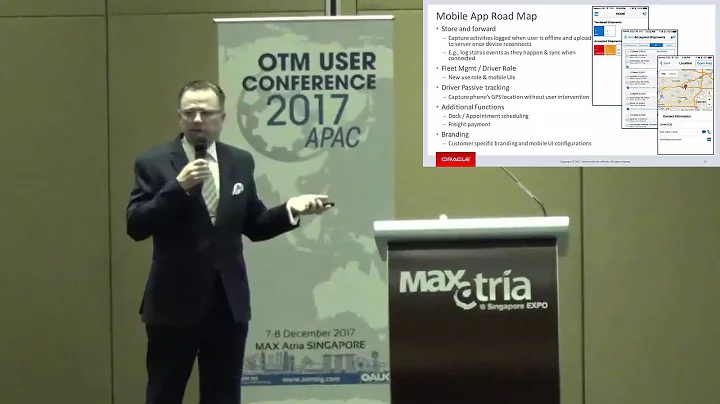 Oracle OTM Product Strategy Update by Derek Gittoes (Oracle)