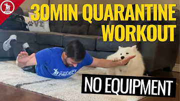 Quarantine Workout - 30-Minute Workout, No Equipment, Low Impact!