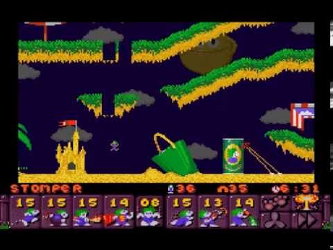 Lemmings 2: The Tribes  (SNES) 60fps Gameplay 