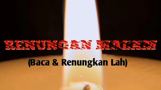 Pramuka || Pramuka Penegak || Bantara || Pandega || Renungan Malam