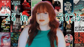 25 Upcoming Books On My TBR | 25 in 2025