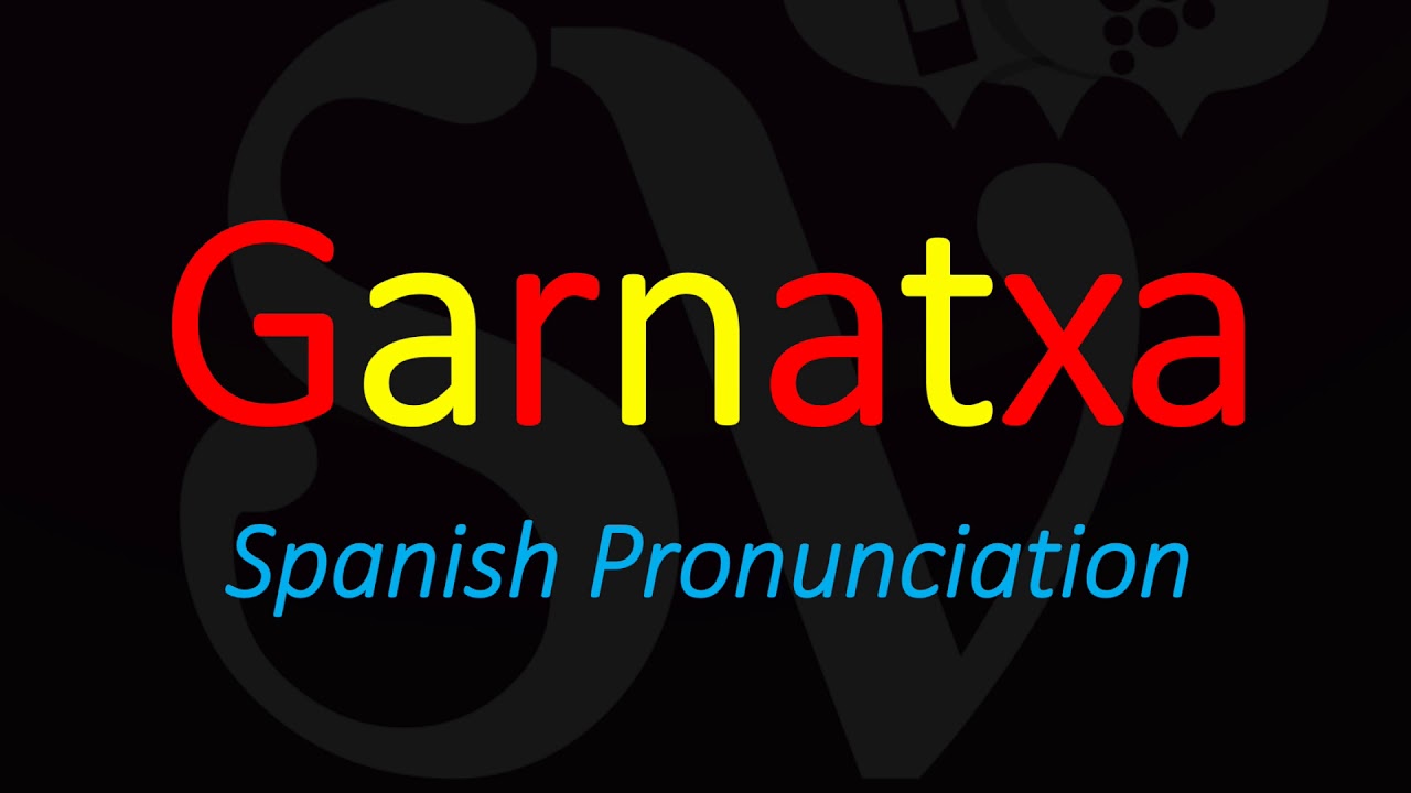 How to Pronounce Garnatxa? (GRENACHE) Spanish Wine Grape Pronunciation