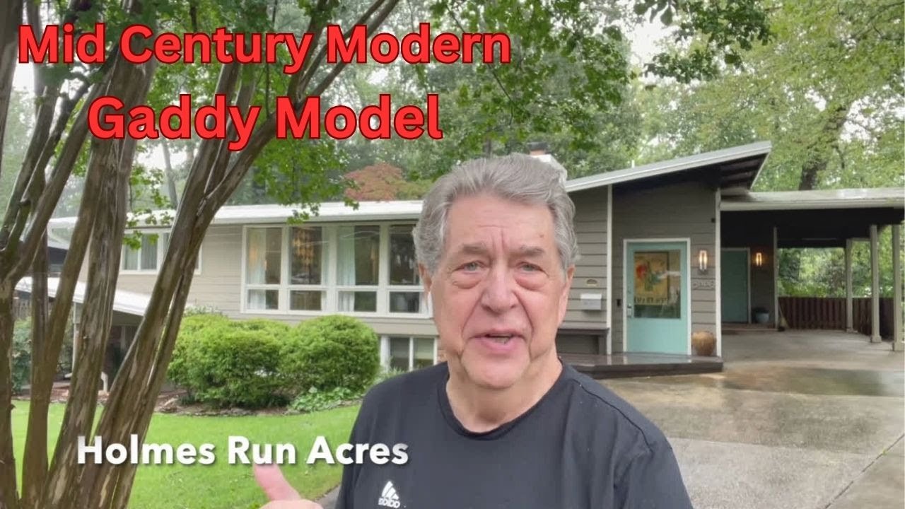 Tour A Gaddy Model, Midcentury Modern Homes In Holmes Run Acres, Falls