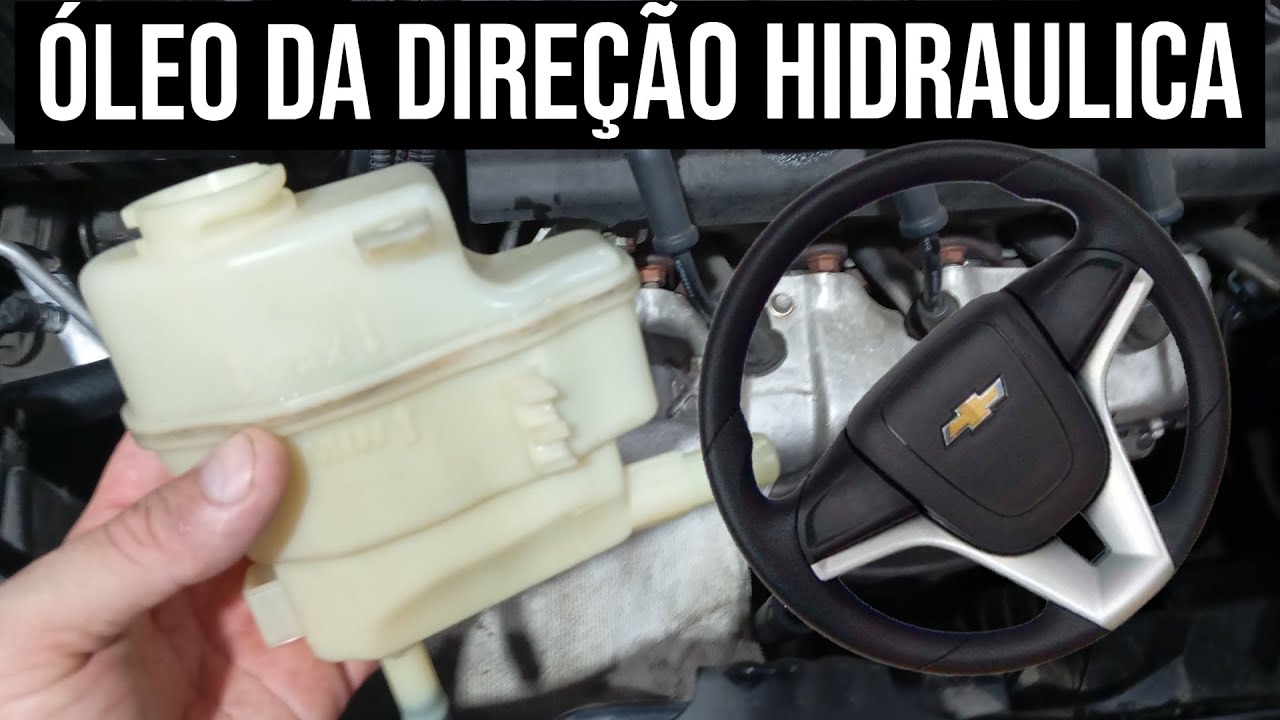 Como trocar o ÓLEO DA DIREÇÃO HIDRAULICA - Prisma Onix Spin