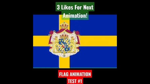 flag animation test