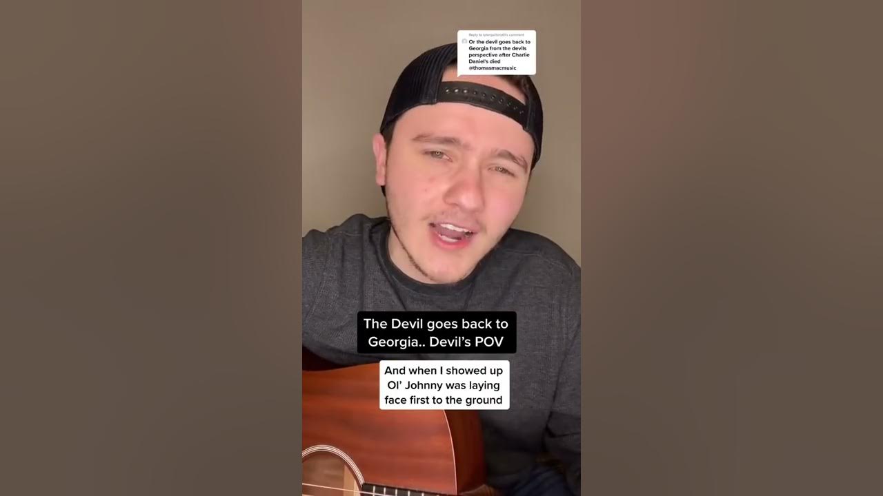 I wrote a song about the Devil going BACK to Georgia….this time he wins.. #country #music