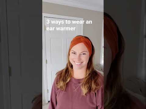 וִידֵאוֹ: 3 דרכים ללבוש מחמם אוזניים