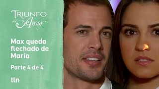 Triunfo del amor 4/4: Max queda impresionado con la belleza de María Desamparada | C-2 | tlnovelas