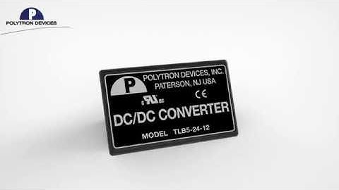 Polytron Devices TLB5 Low Noise DC DC Converter