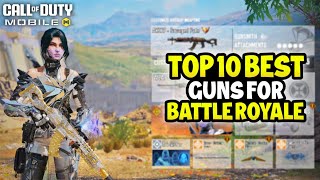 Top 10 Best Guns for Battle Royale in Cod Mobile Season 5 (2024)